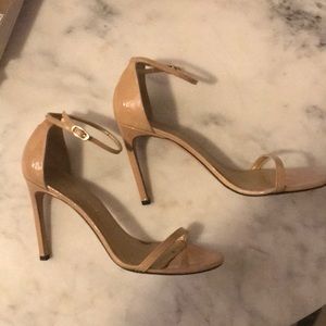 Stuart Weitzman nudist sandals 10